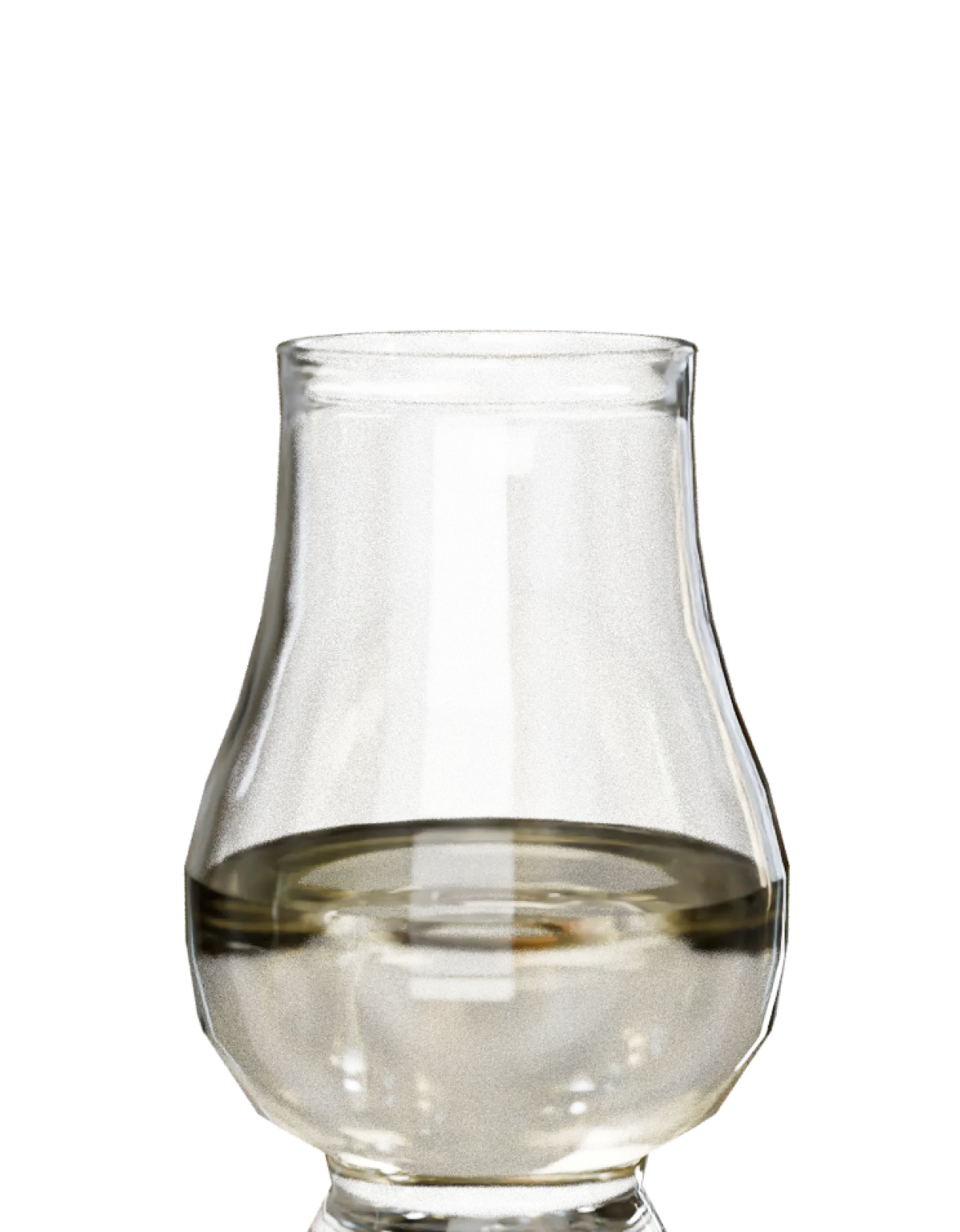 Glass of MUWA to drink neat